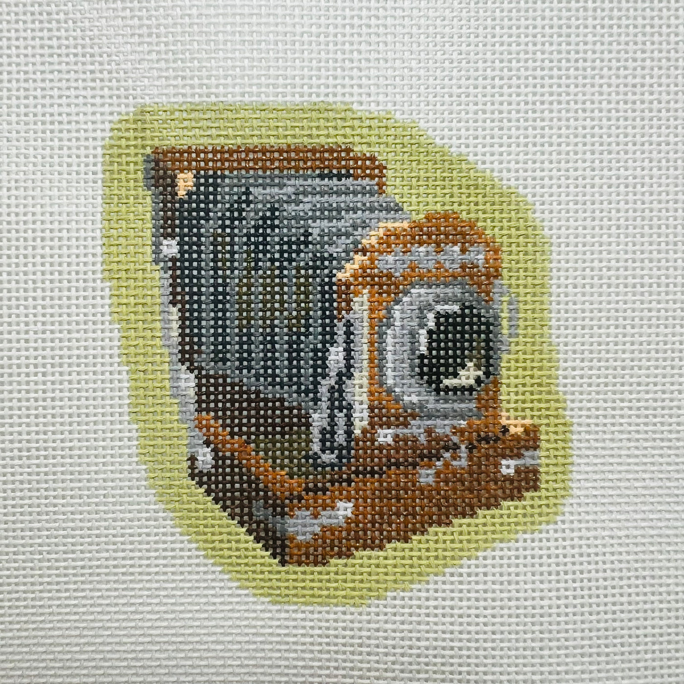 The Folding Camera Needlepoint Canvas