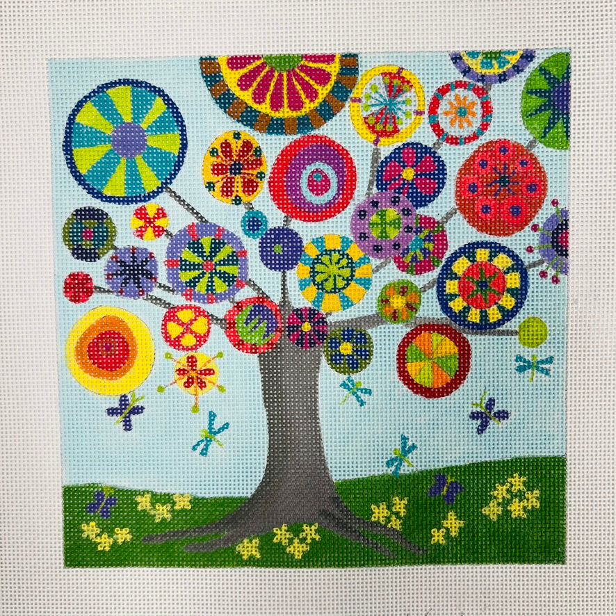 Tree of Life - Summer 13 or 18 Needlepoint canvas