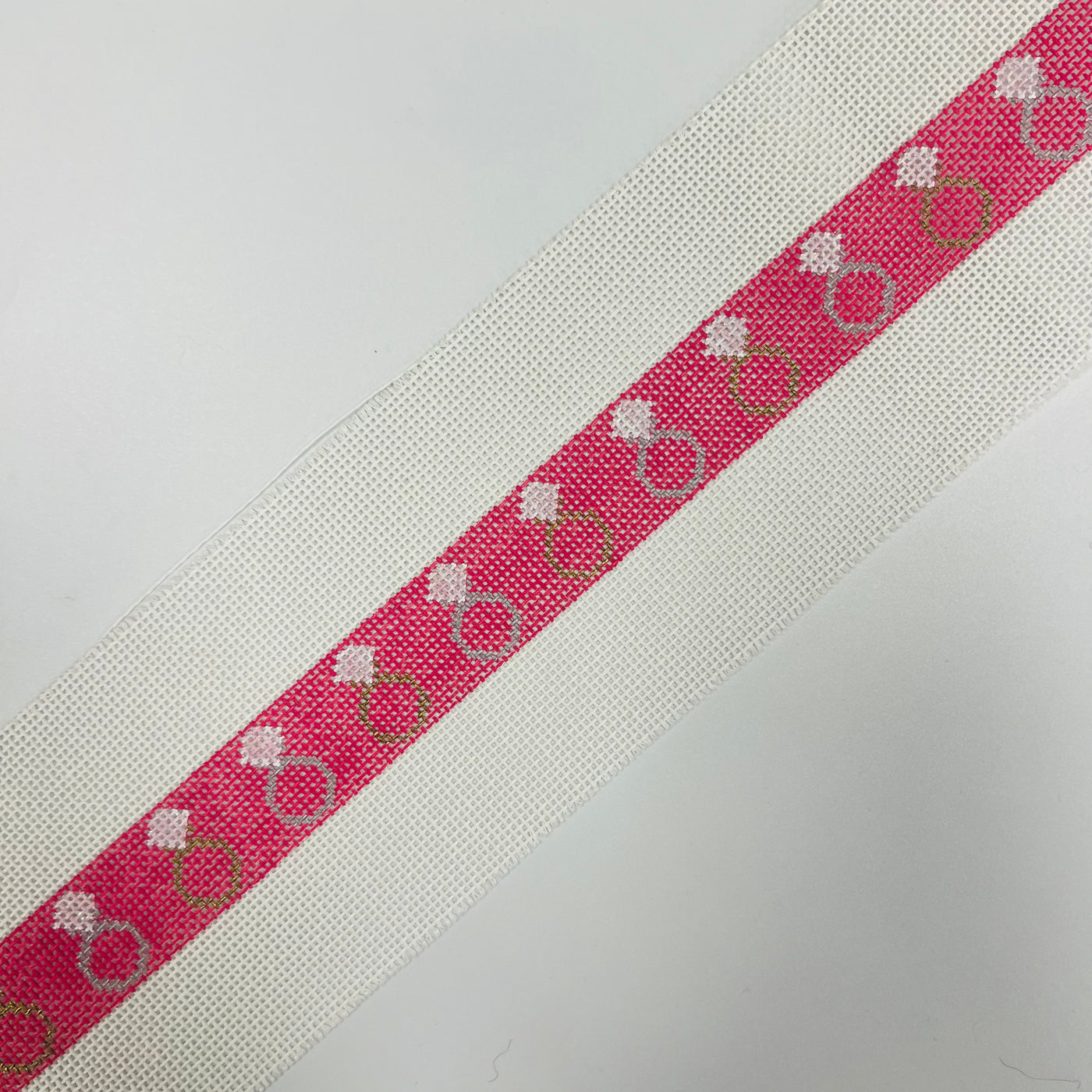 Diamond Rings-pink Belt