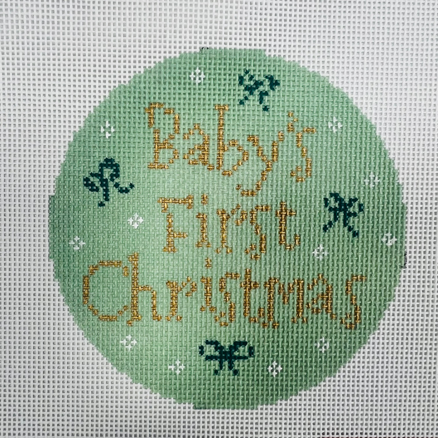 Baby's First Christmas - Green