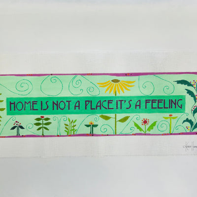 Home is not a Place Needlepoint canvas