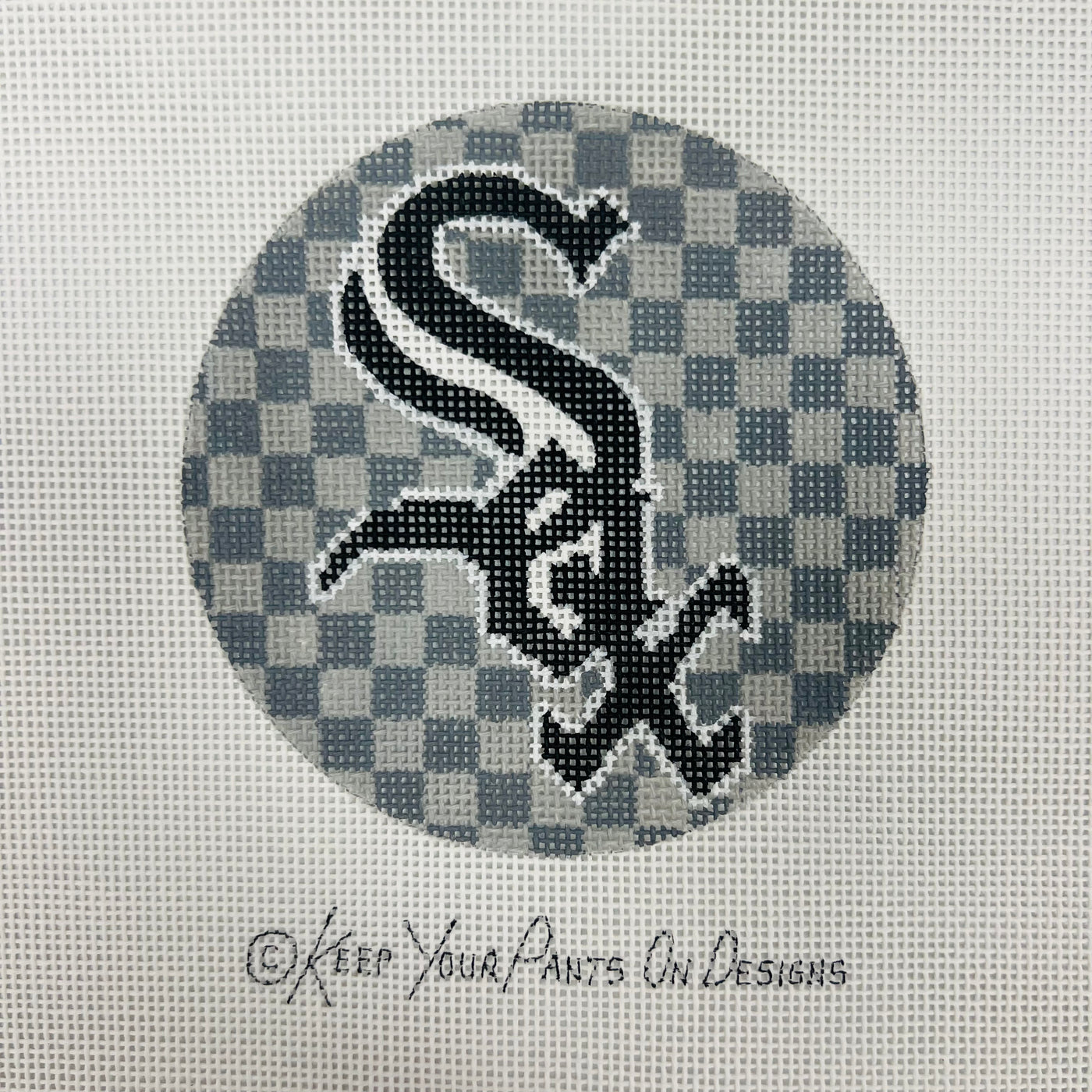 White Sox Baseball Round