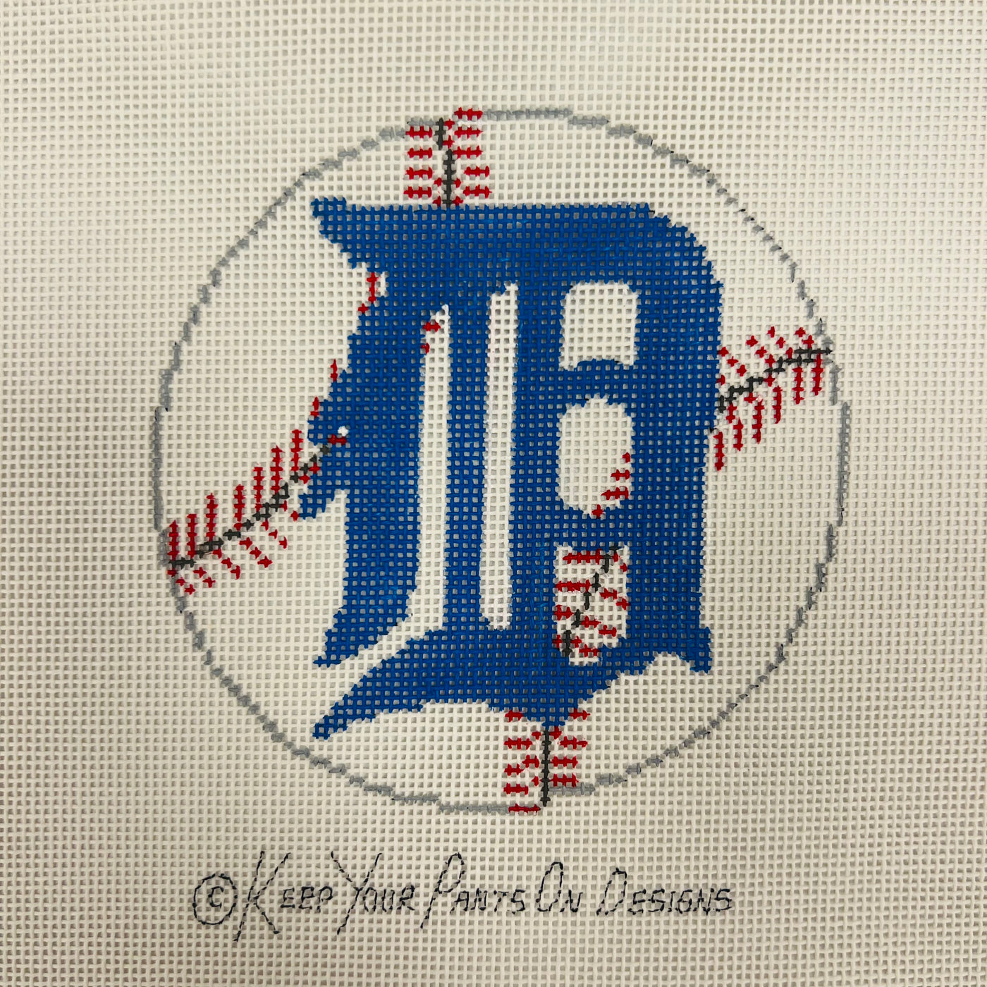 Detroit Tigers Baseball Round