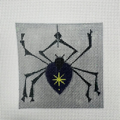 Small Spider Square Needlepoint canvas