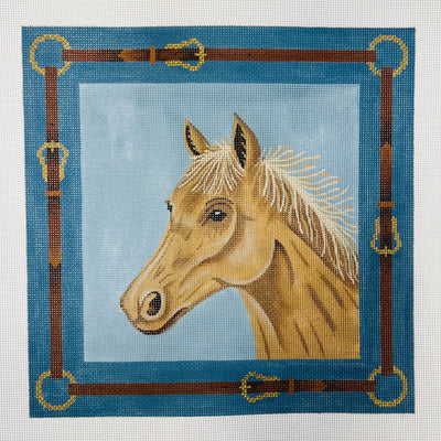 JP-A 015 Honey Horse Needlepoint Canvas