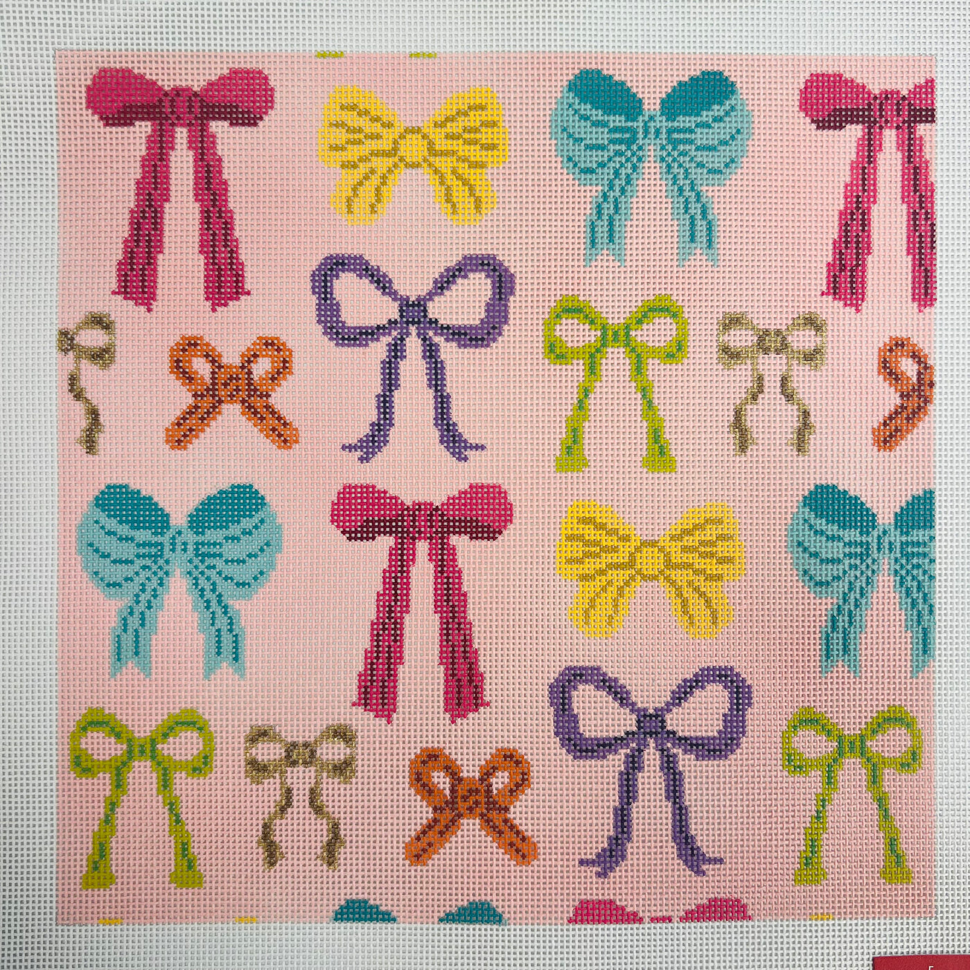 Ribbons and Bows Pillow