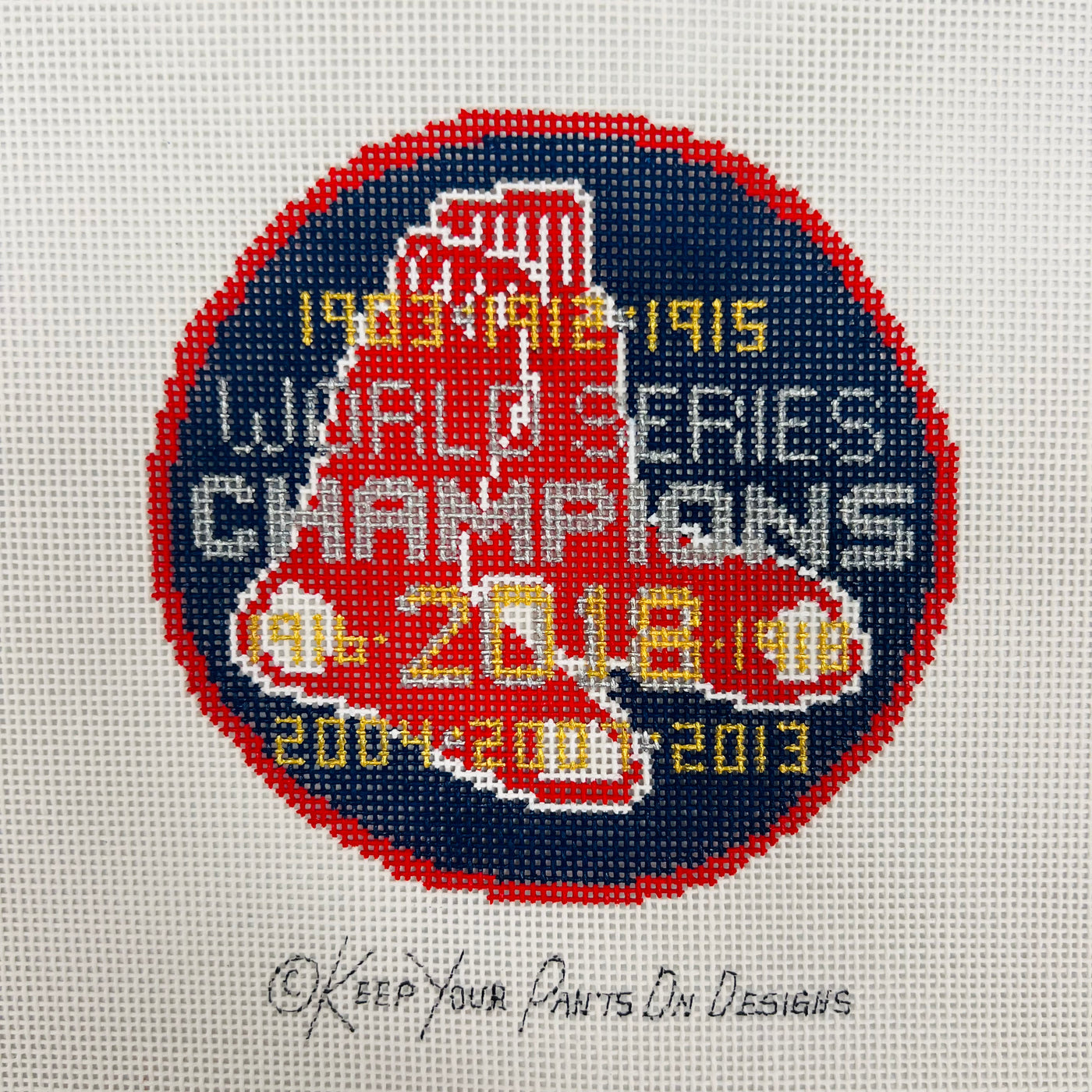 Red Sox World Series Champs Round