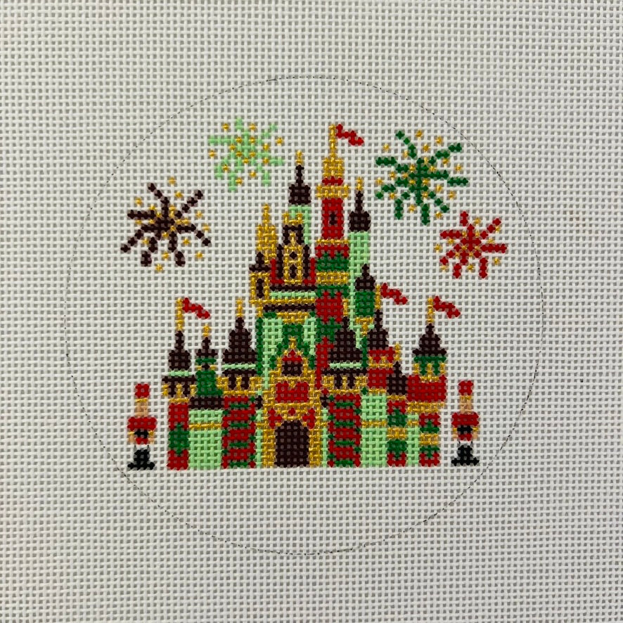 Palace Ornament Needlepoint Canvas