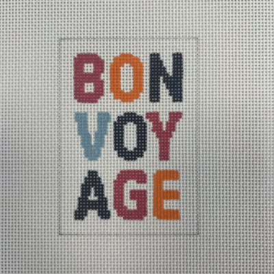 Bon Voy Age Passport Insert Needlepoint Canvas