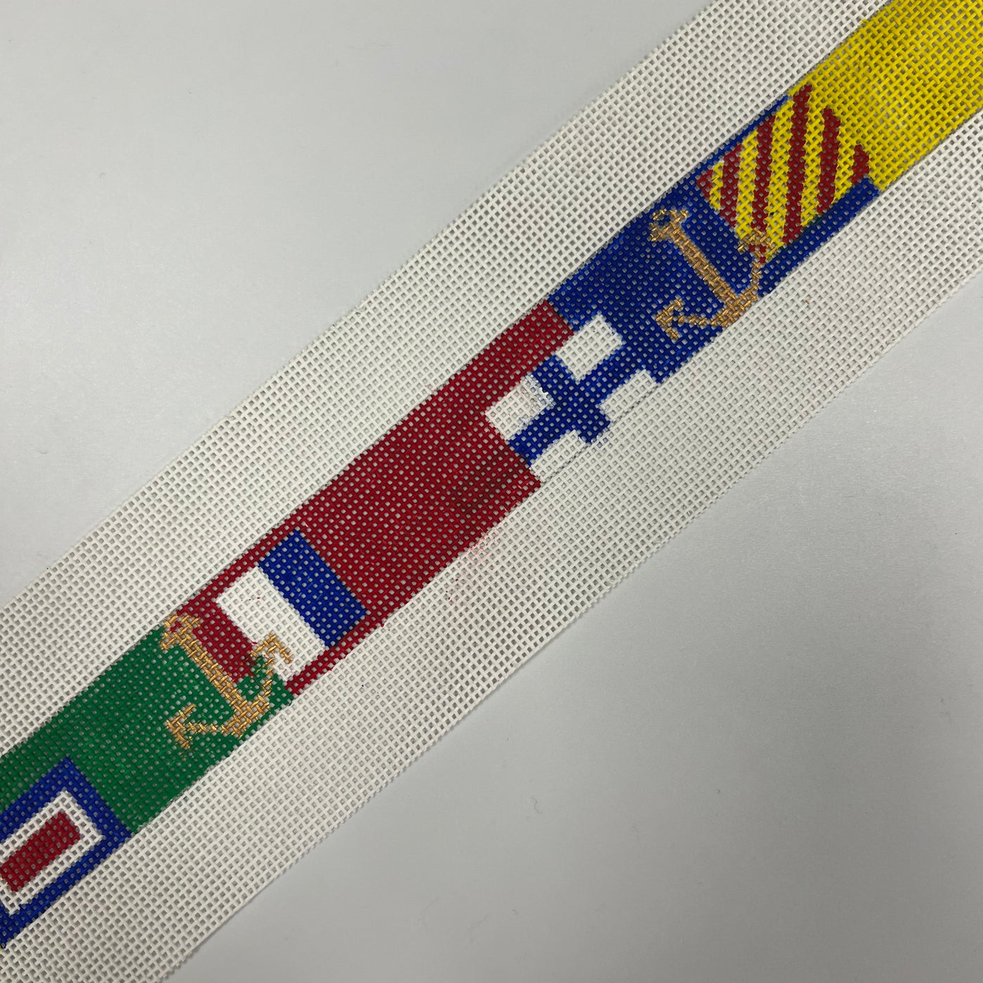 Navy Flags Belt on 13 WS