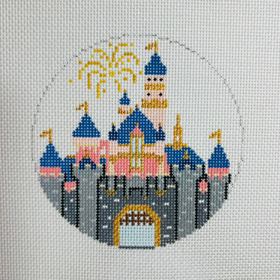 The Book Canvas: Castle Needlepoint Canvas