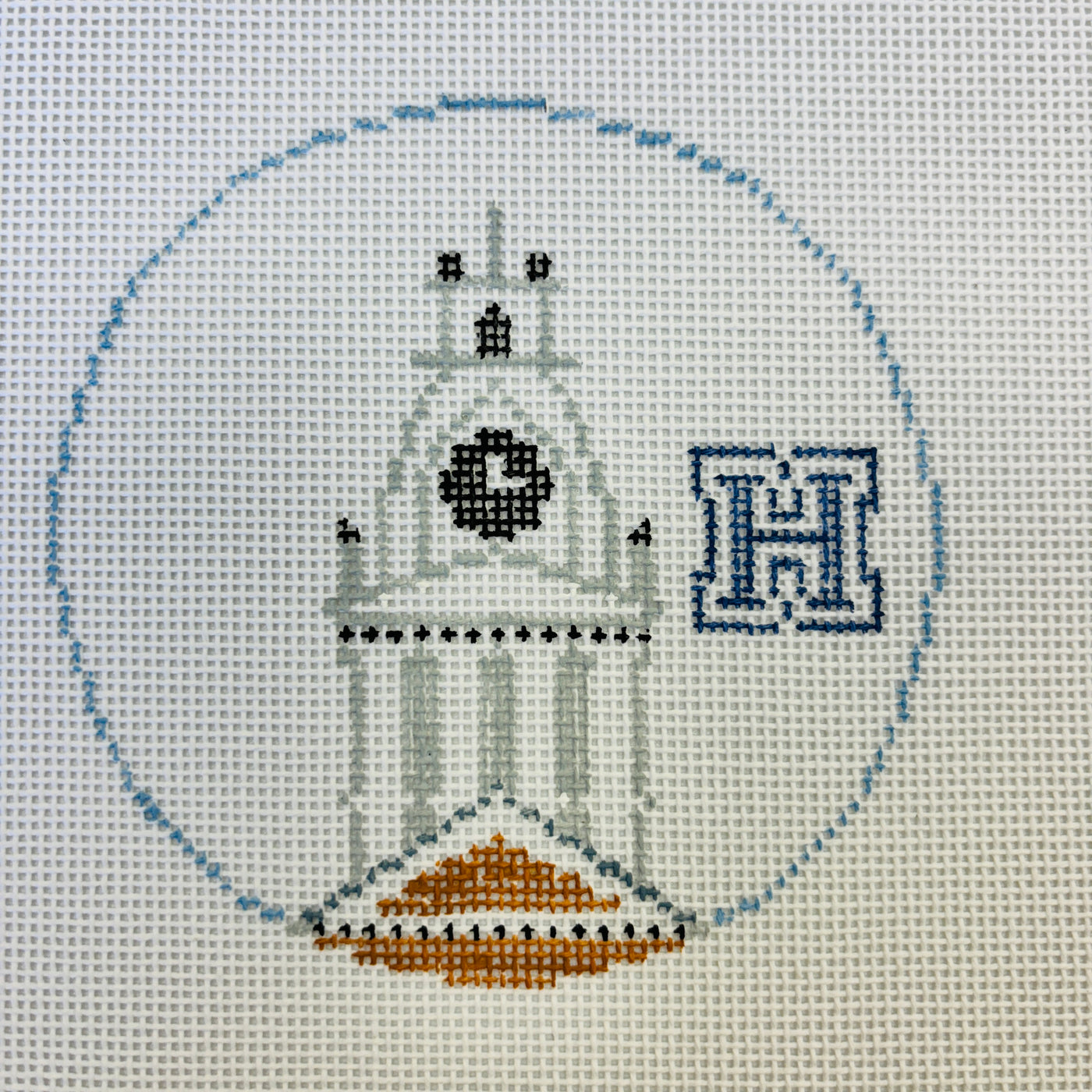 Hillsdale College Needlepoint Canvas