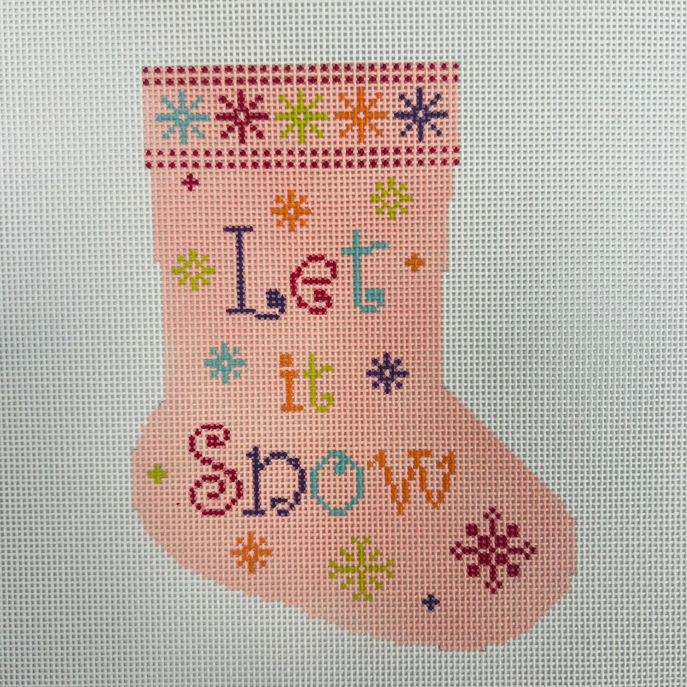 Let it Snow Stocking