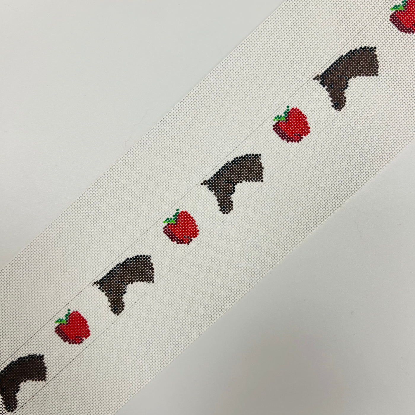 Horse Heads & Apples Belt