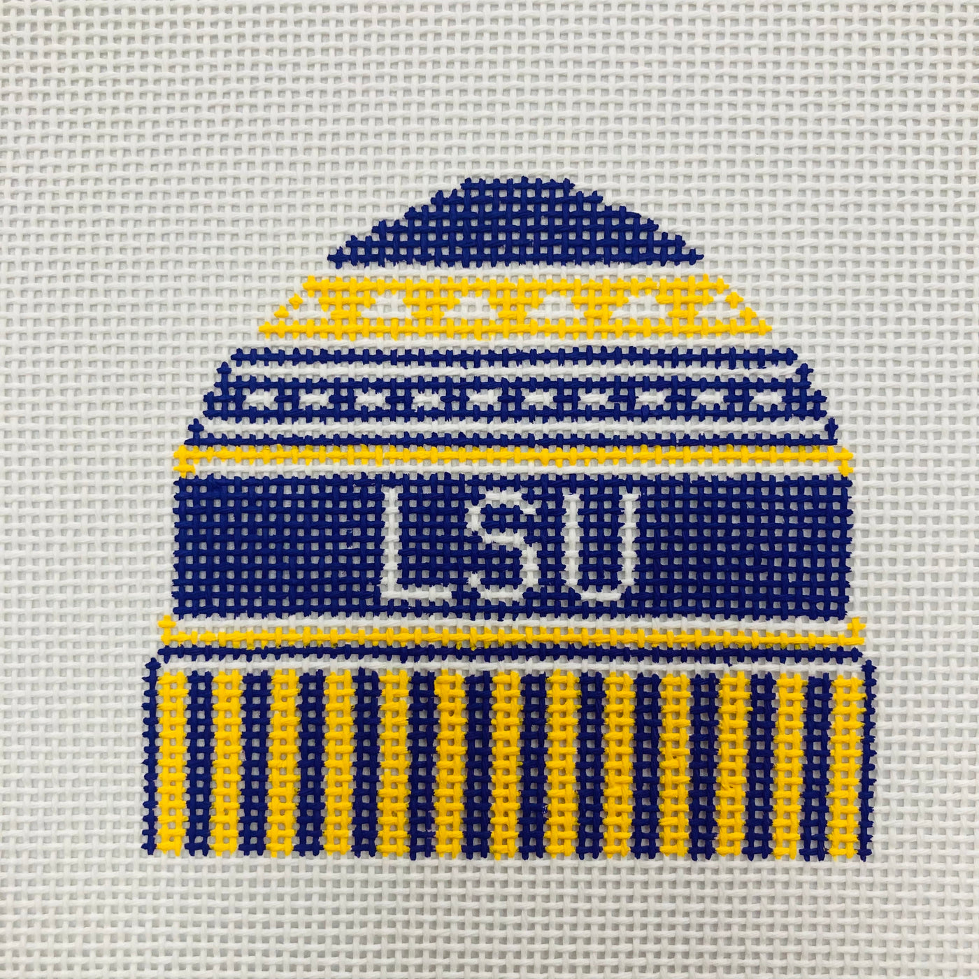 Louisiana State University  Hat Ornament