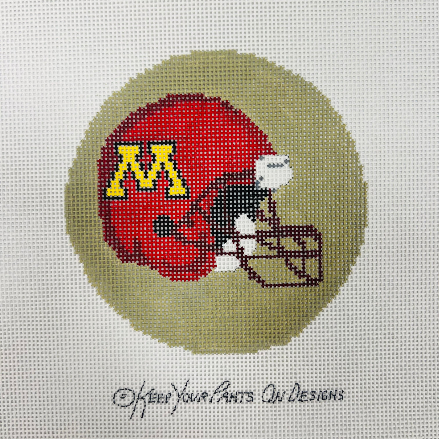 Univ. of Minnesota Helmet Football Round