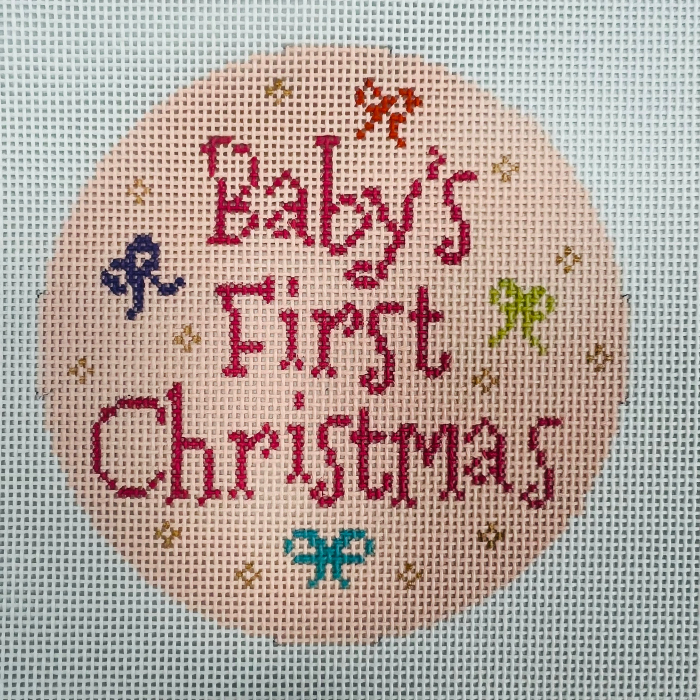 Baby's First Christmas - Pink