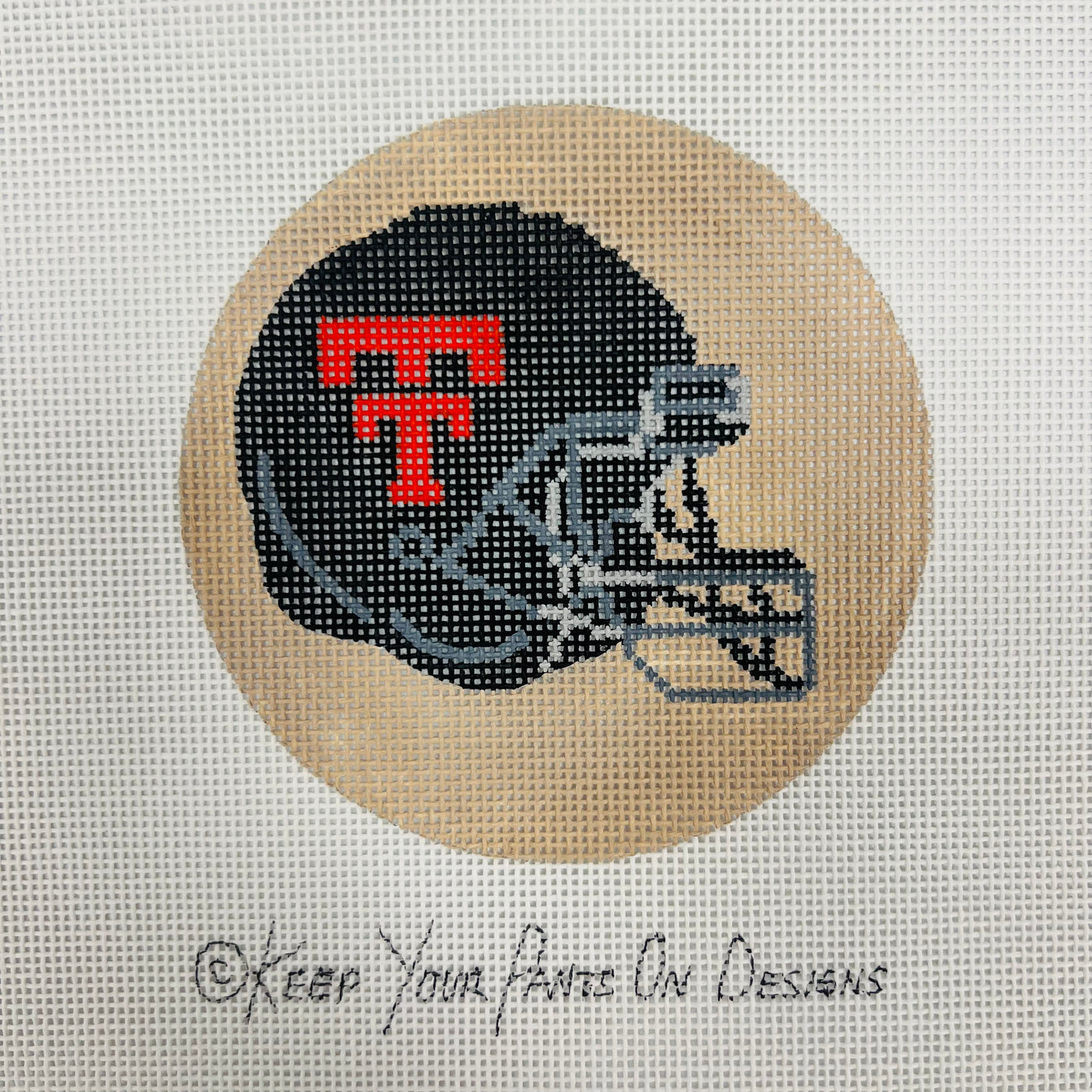 Texas Tech Helmet Round