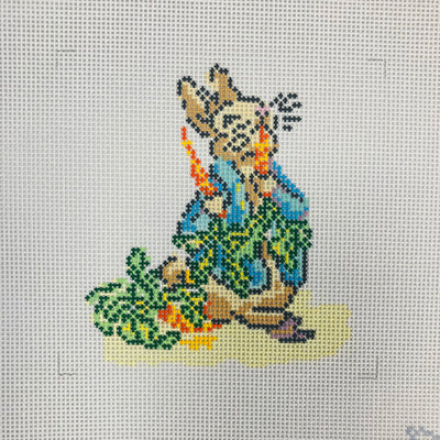 Vintage Rabbit Needlepoint Canvas