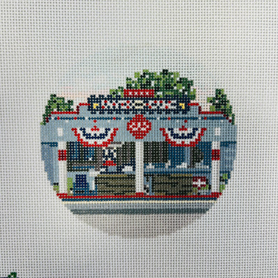 Royer's Cafe Needlepoint Canvas