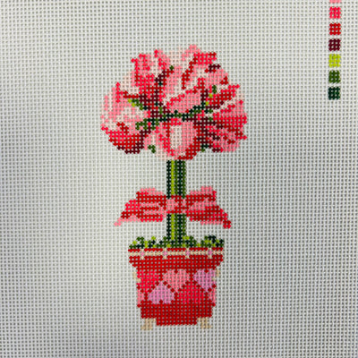 Love Topiary Needlepoint Canvas