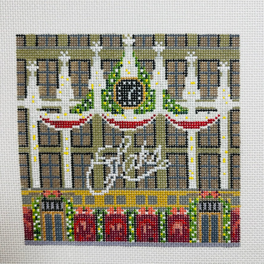 Saks Storefront Needlepoint Canvas