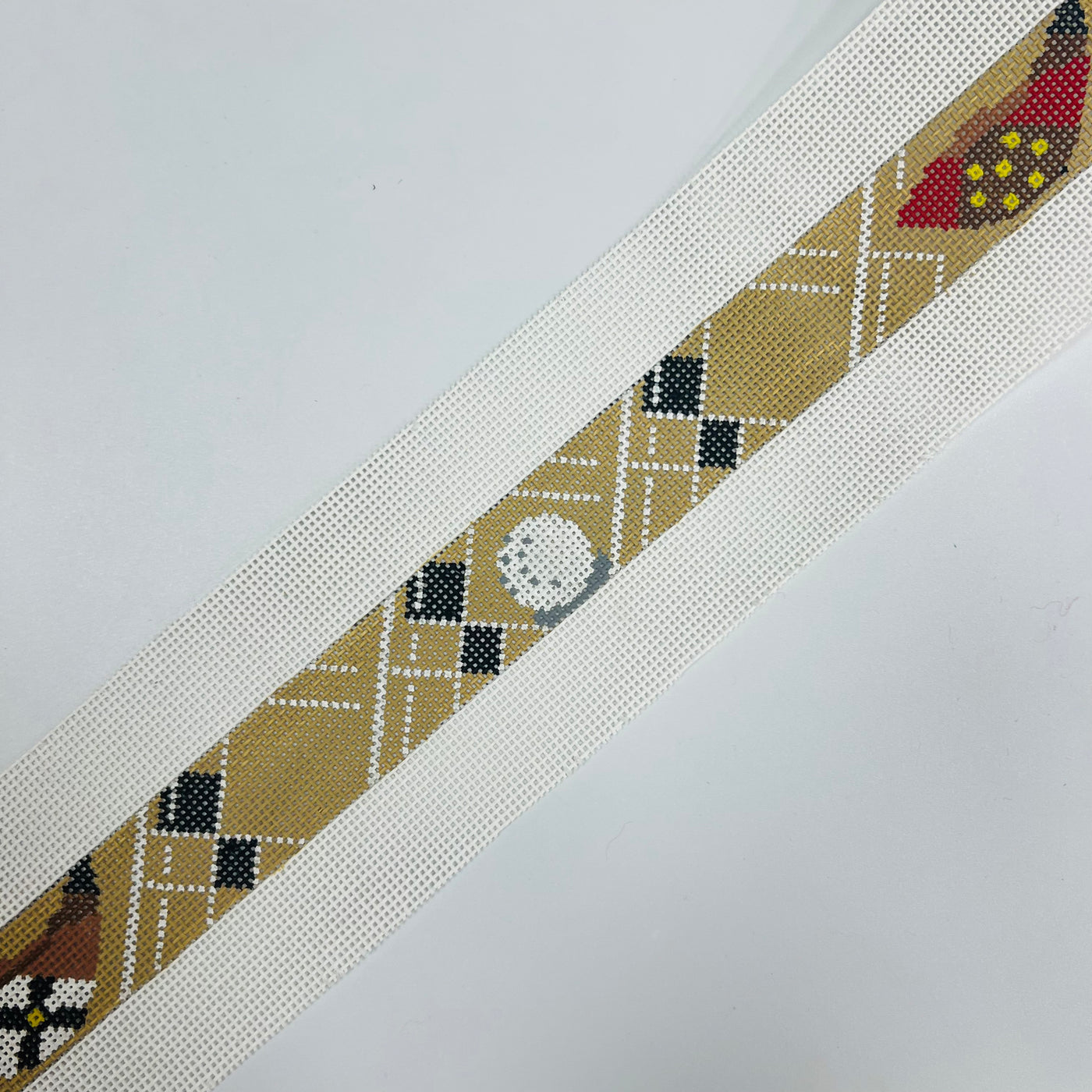 Tiger -  camel bkgd Belt WS