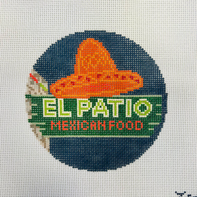 El Patio Needlepoint Canvas