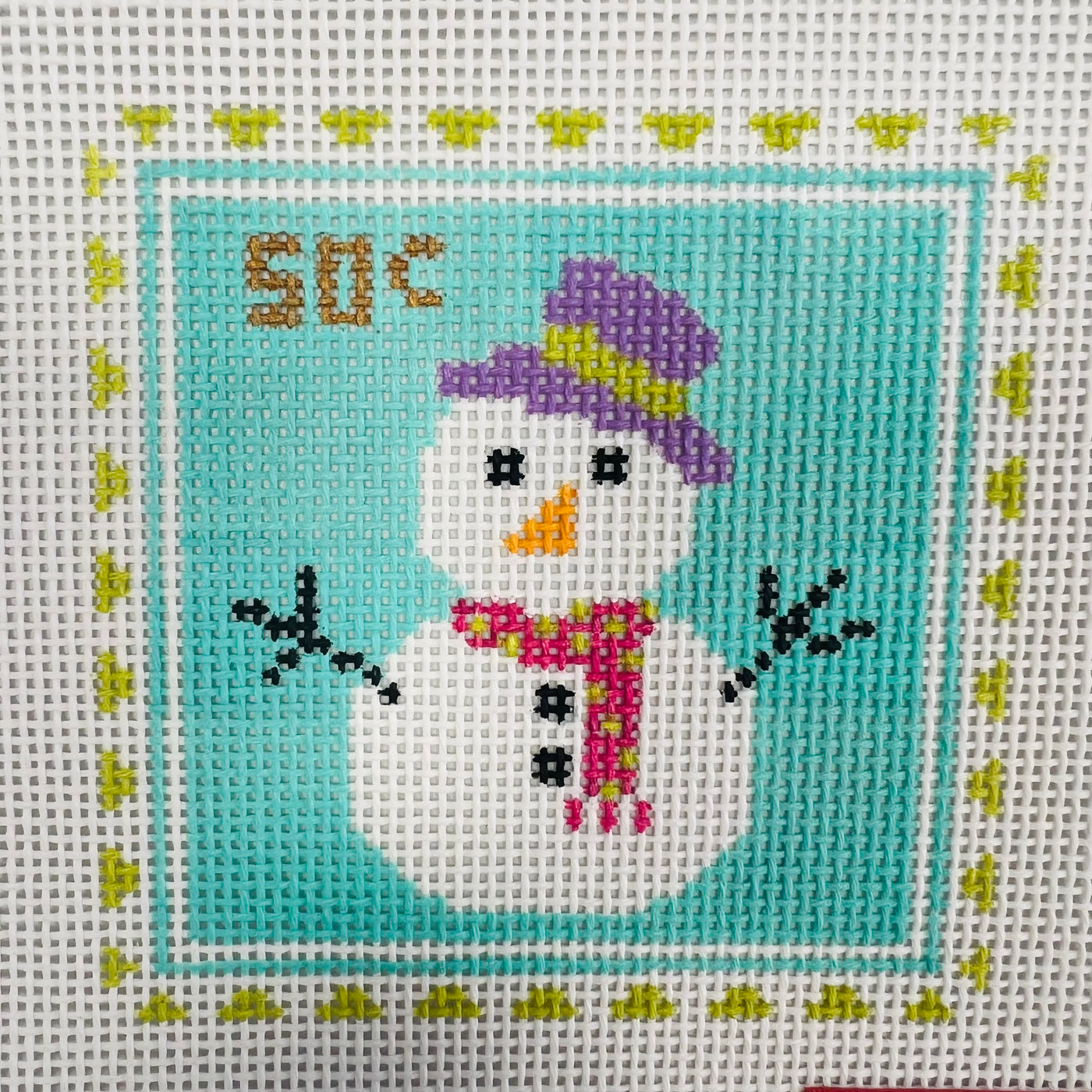 Snowman Stamp