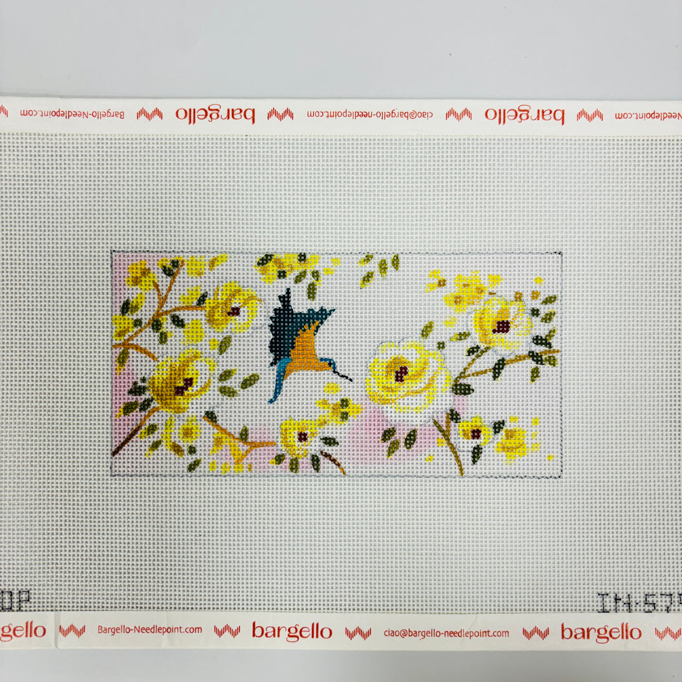 Hummingbird Insert Needlepoint Canvas