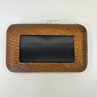 Fancy Clutch - Brown for Needlepoint Inserts