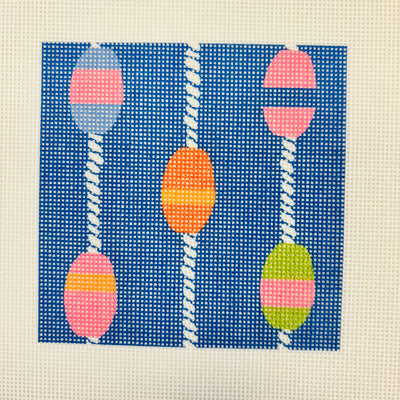 Buoys Coaster Needlepoint Canvas