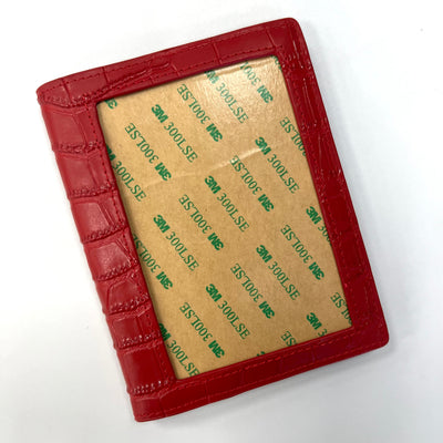 Self-Finishing Leather Passport Cover