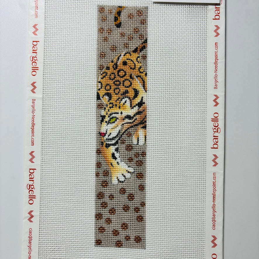 Tiger/Ocelot Bracelet/Bookmark Needlepoint Canvas