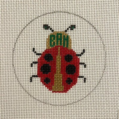 Bah Bug Ornament needlepoint canvas - Bargello Needlepoint