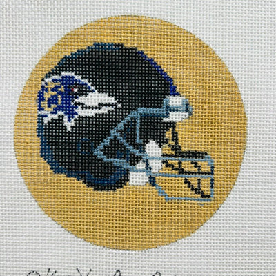 Baltimore Ravens needlepoint canvas - Bargello Needlepoint