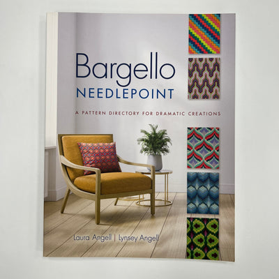 Bargello Needlepoint book by Laura & Lynsey Angell needlepoint canvas - Bargello Needlepoint