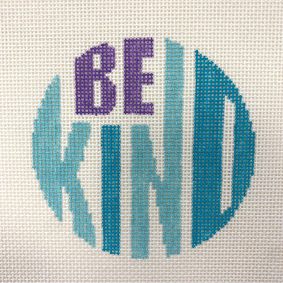 Be Kind needlepoint canvas - Bargello Needlepoint