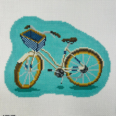 Beach Cruiser needlepoint canvas - Bargello Needlepoint