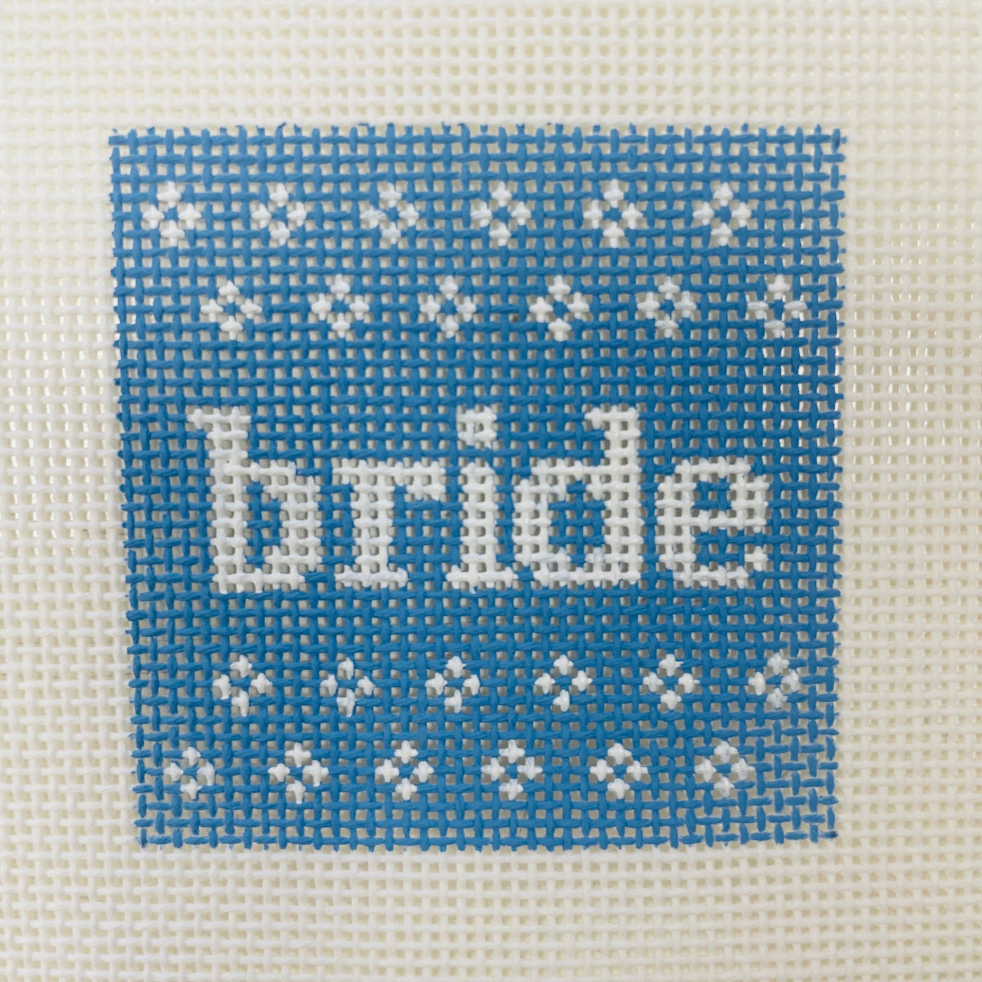 Bride Can Cozy Insert needlepoint canvas - Bargello Needlepoint