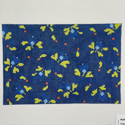 Butterfly Clutch Blue needlepoint canvas - Bargello Needlepoint