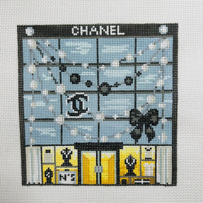 Chanel Storefront needlepoint canvas - Bargello Needlepoint