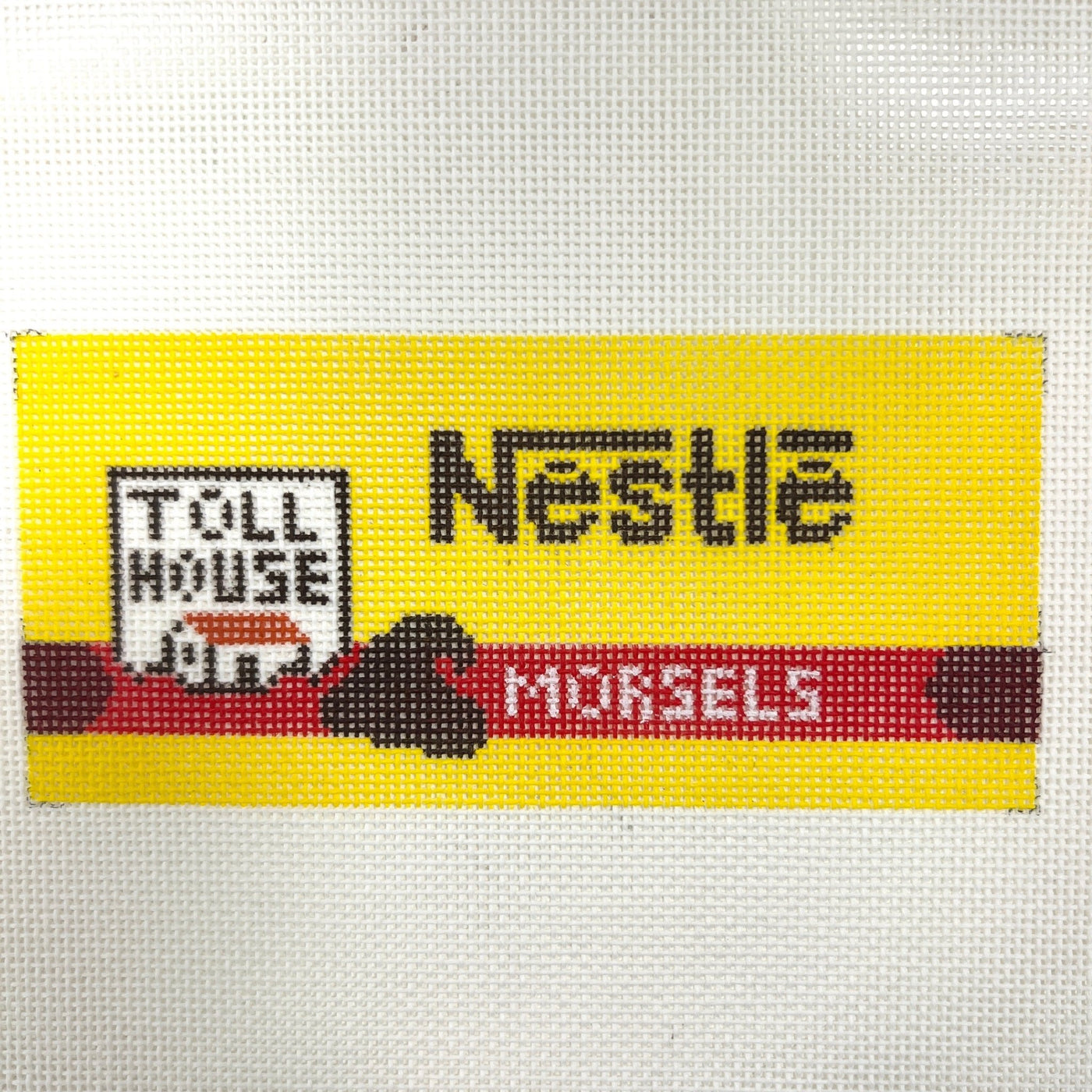 Chocolate Nuggets needlepoint canvas - Bargello Needlepoint