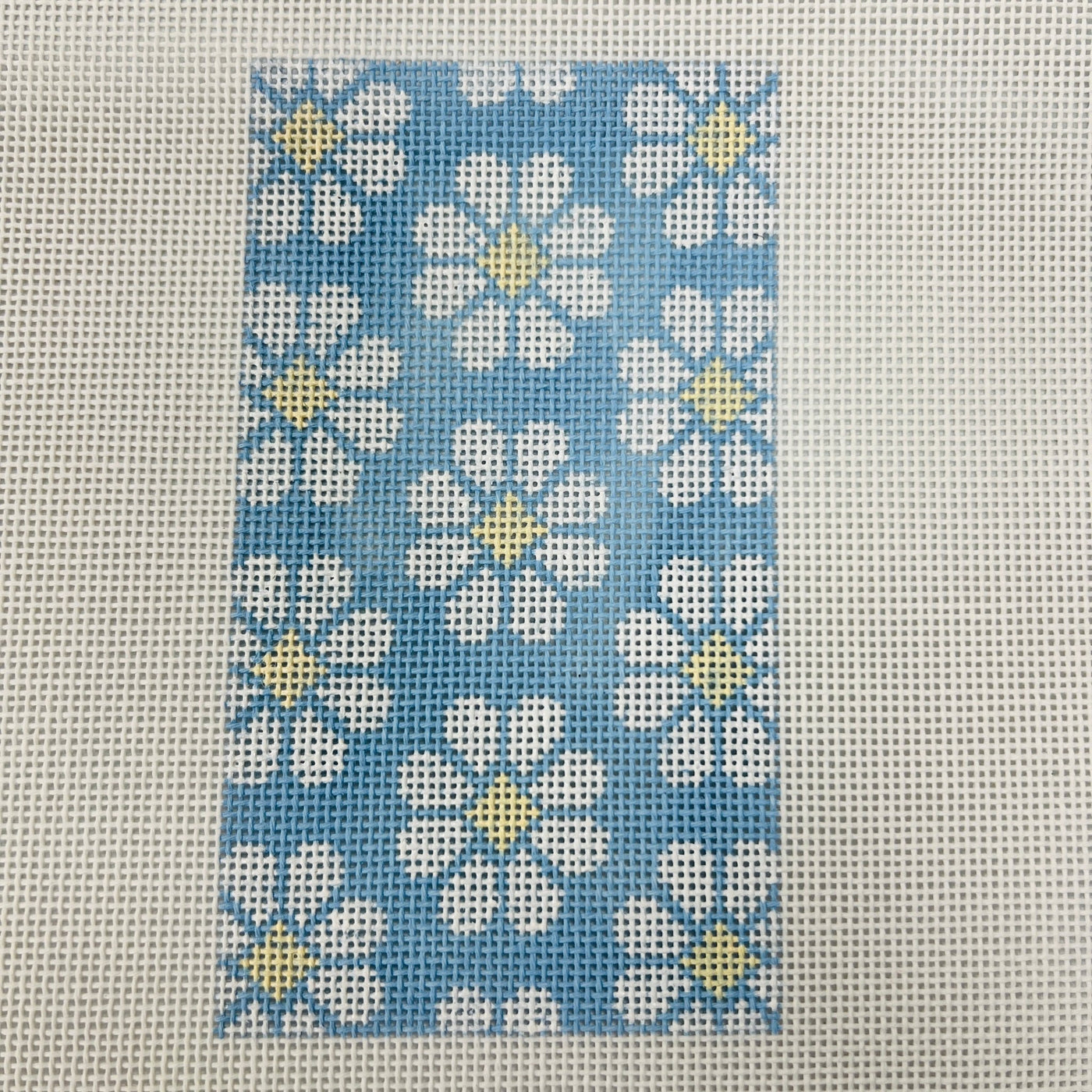 Daisy Insert needlepoint canvas - Bargello Needlepoint