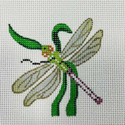 Dragonfly needlepoint canvas - Bargello Needlepoint