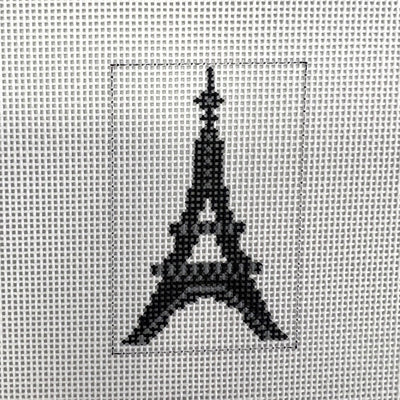 Eiffel Tower Insert needlepoint canvas - Bargello Needlepoint