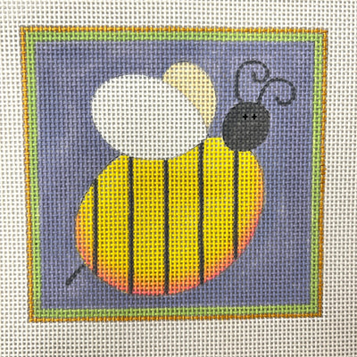 Figurative Bee needlepoint canvas - Bargello Needlepoint