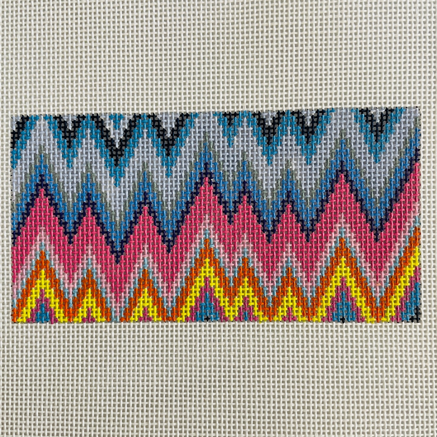 ZigZag Insert Needlepoint Canvas