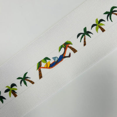 Island Hammocks Belt needlepoint canvas - Bargello Needlepoint