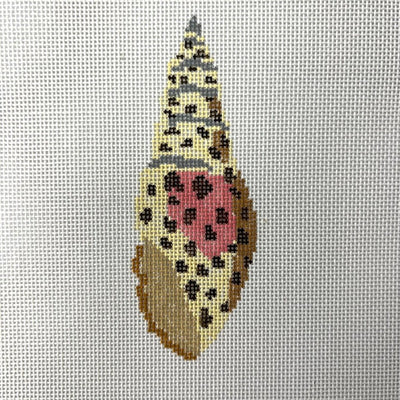 Junonia Shell #2 needlepoint canvas - Bargello Needlepoint